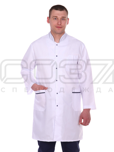 халат муж белый
