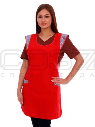Фартук-со-спинкой-АР18А-цв.-красный-1