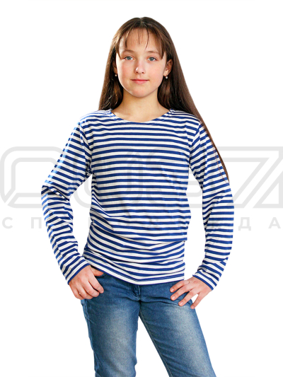 тельняшка-с-начесом-василек-1