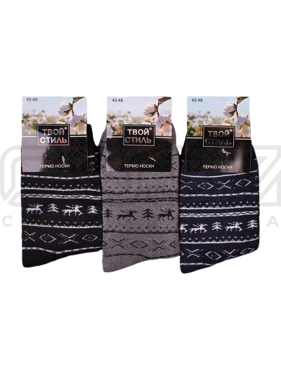 Термо-носки мужские Твой стиль №4 10-A1405