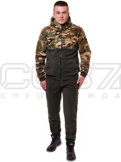 Костюм флисовый Тактик цв.камуфляж 1