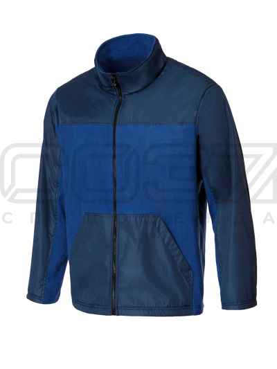 Толстовка Юнион цв.синий-т.синий тк.флис-дюспо 1