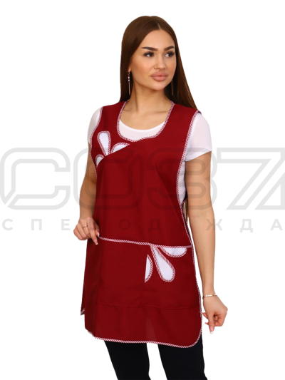 Сарафан женский АР1 цв.бордо тк.габардин-1